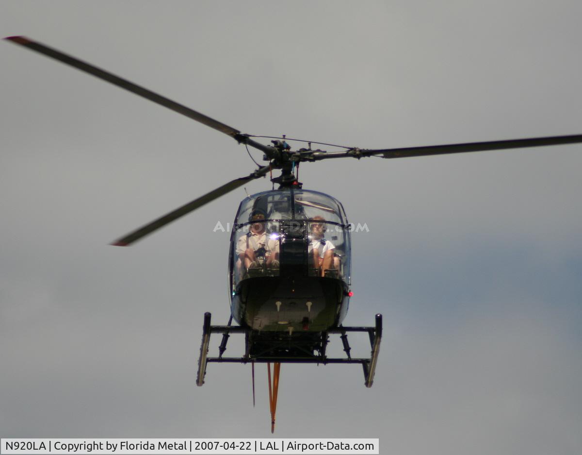 N920LA, 1960 Aérospatiale SE-3130 Alouette II C/N 1403, Alouette II