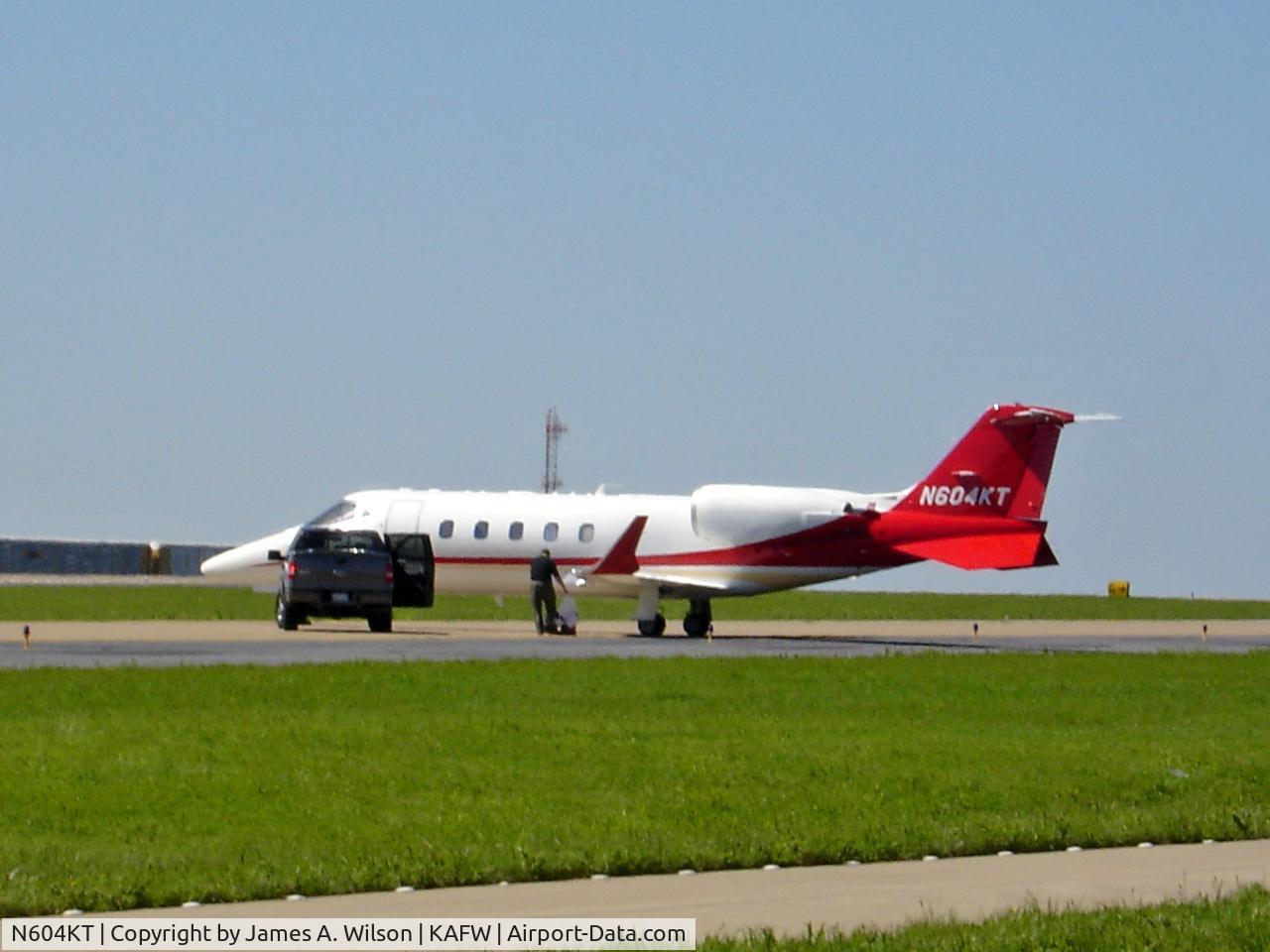 N604KT, 2006 Learjet Inc 60 C/N 315, Jimmie Johnson Texas Motor Speedway KAFW!