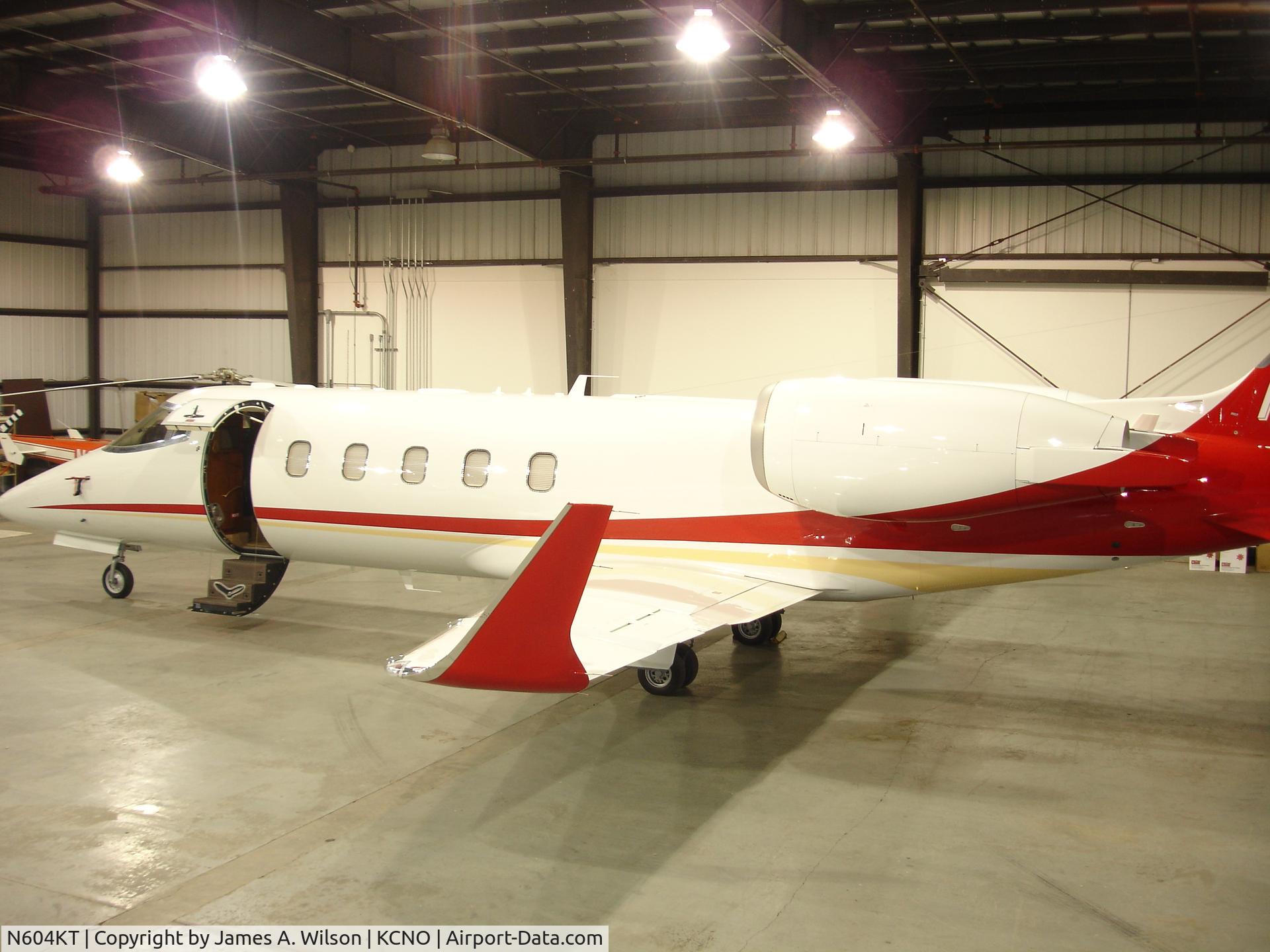 N604KT, 2006 Learjet Inc 60 C/N 315, Hangared!