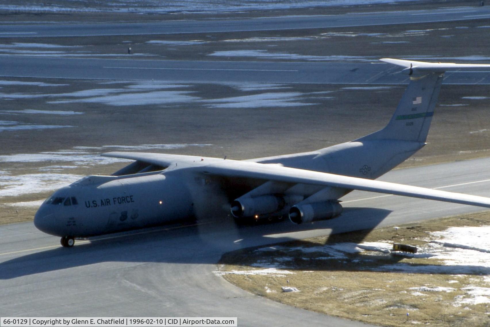 66-0129, 1966 Lockheed C-141B-LM Starlifter C/N 300-6155, C-141B Taxiing by the control tower