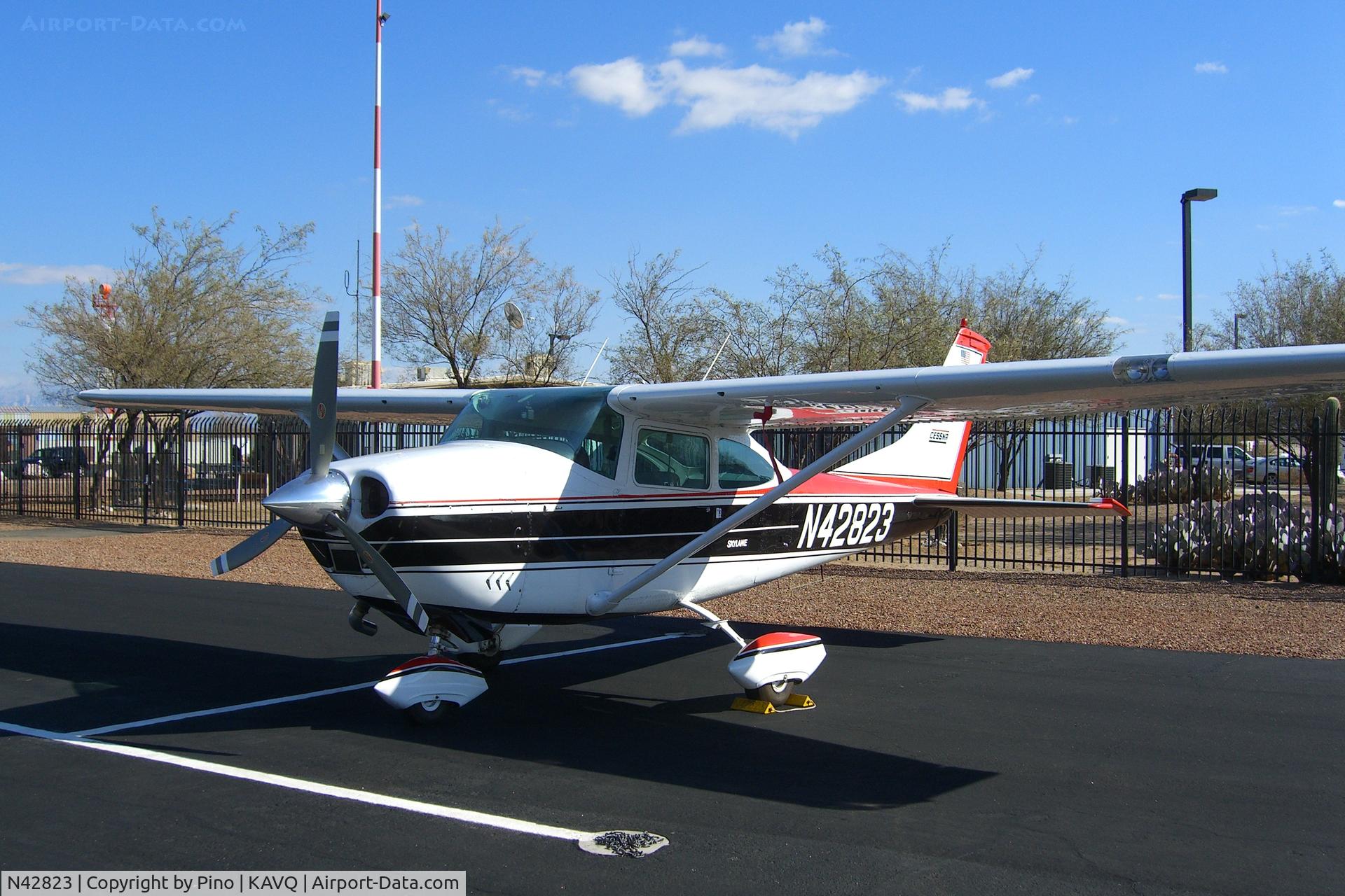 N42823, 1968 Cessna 182L Skylane C/N 18259205, by Pino @ Marana