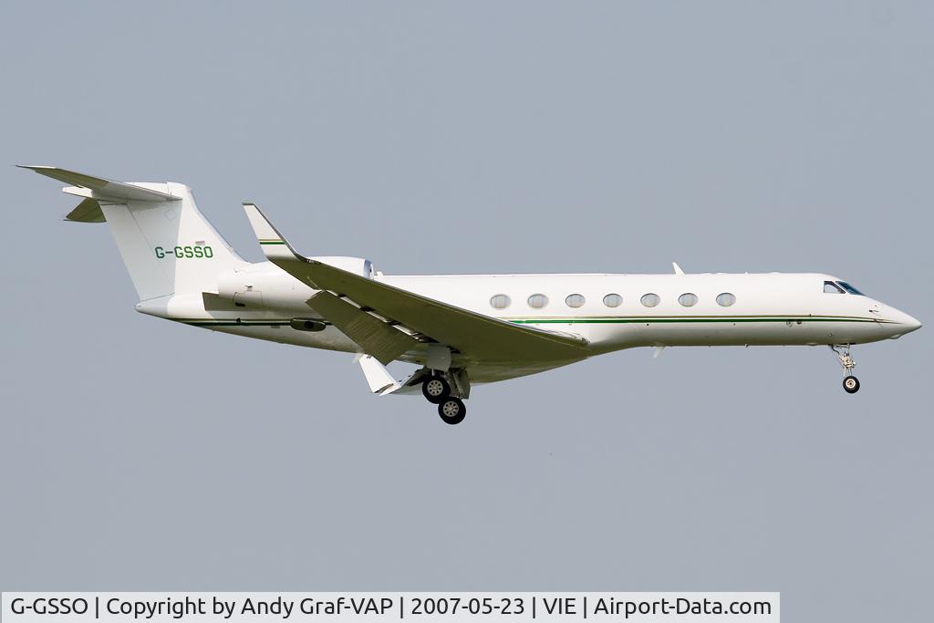 G-GSSO, 2004 Gulfstream Aerospace GV-SP (G550) C/N 5019, Gulfstream 5