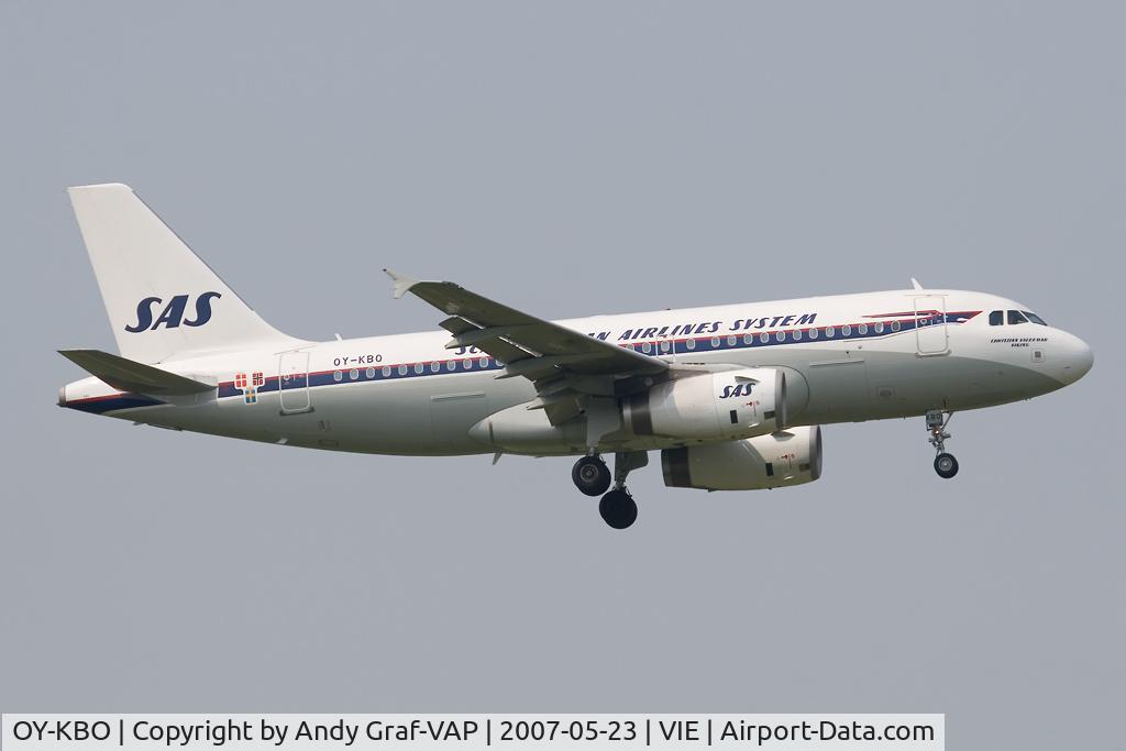 OY-KBO, 2006 Airbus A319-131 C/N 2850, Scandinavian Airlines A319