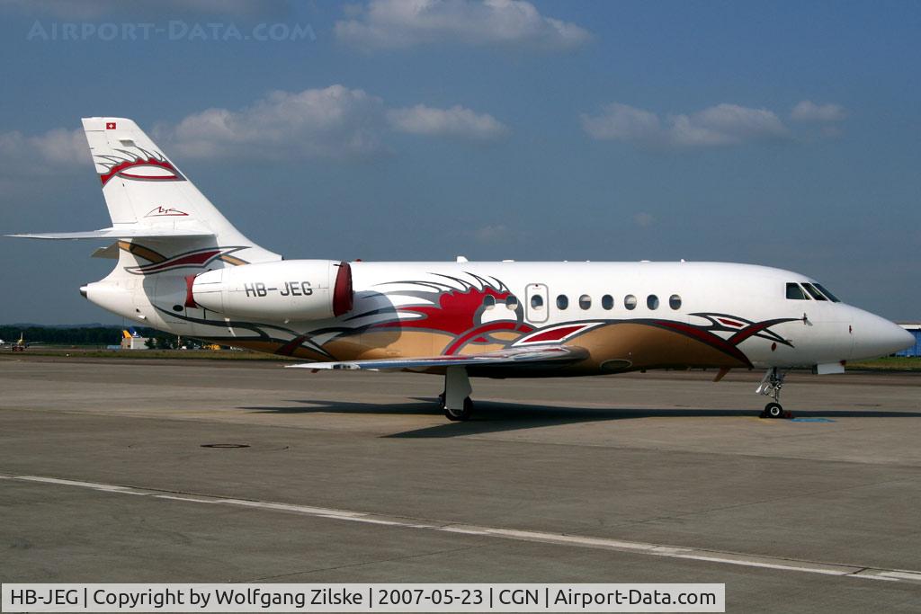 HB-JEG, 2004 Dassault Falcon 2000EX C/N 34, visitor