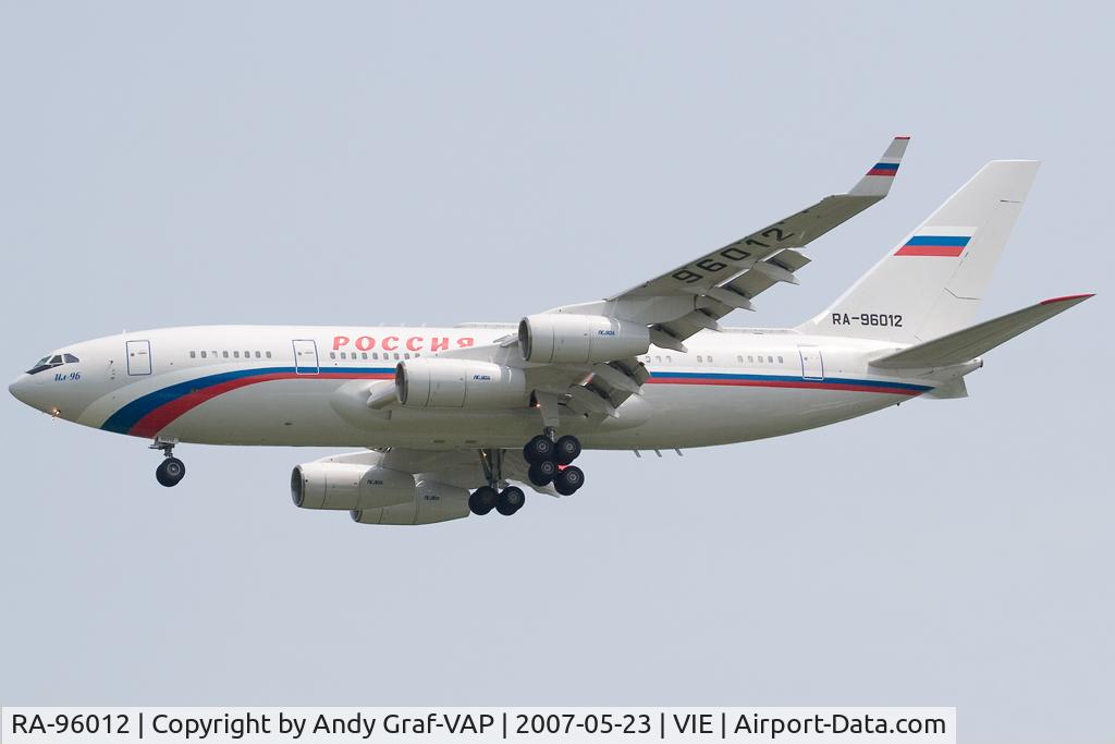 RA-96012, 1994 Ilyushin Il-96-300 C/N 74393201009, Rossia IL96