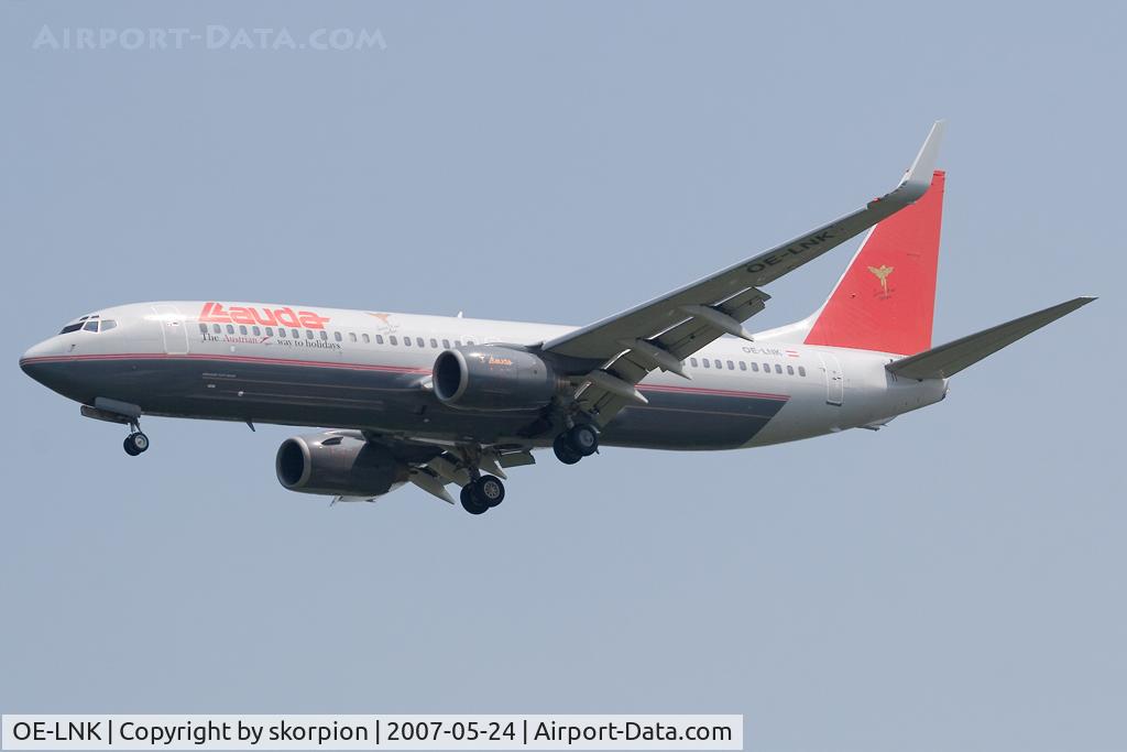 OE-LNK, 1999 Boeing 737-8Z9 C/N 28178, Lauda Air