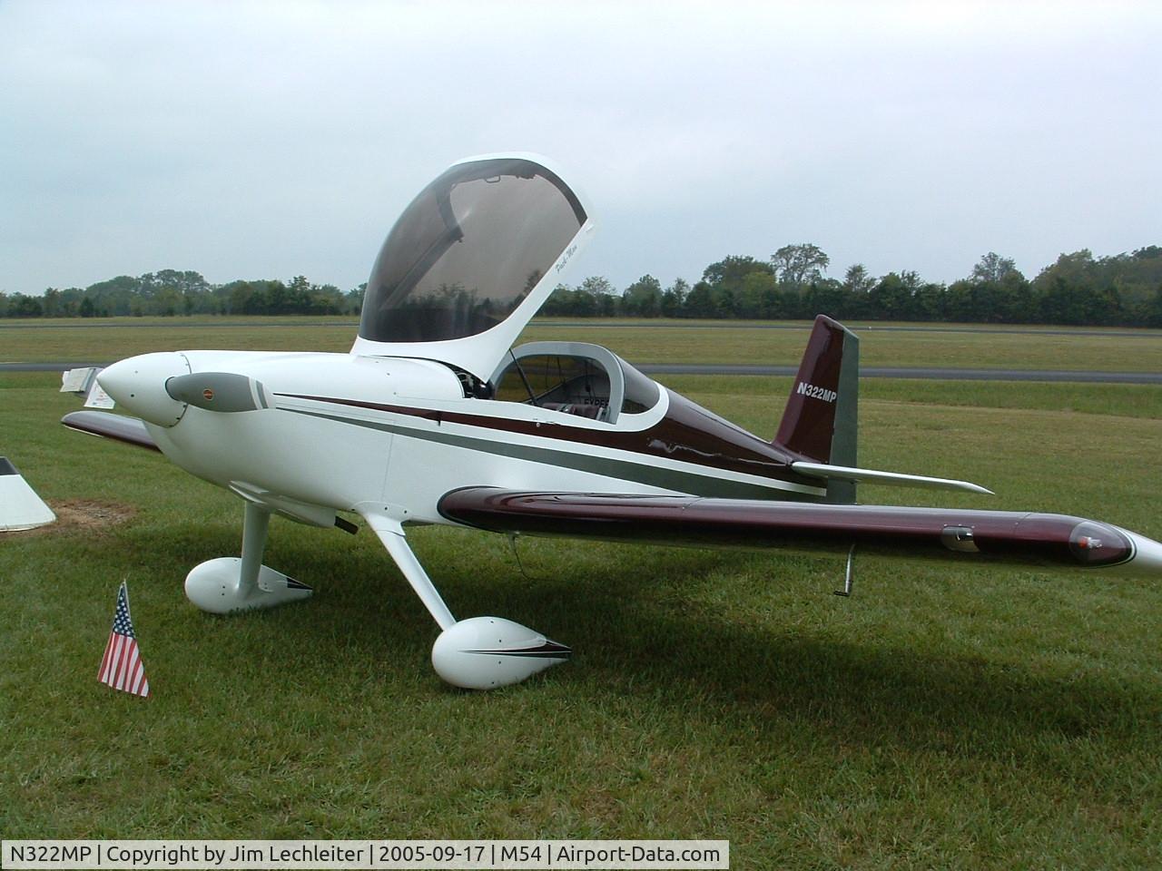 N322MP, 2005 Vans RV-7 C/N 70826, A beautiful RV-7 I lusted after at a Fly In in Tennessee