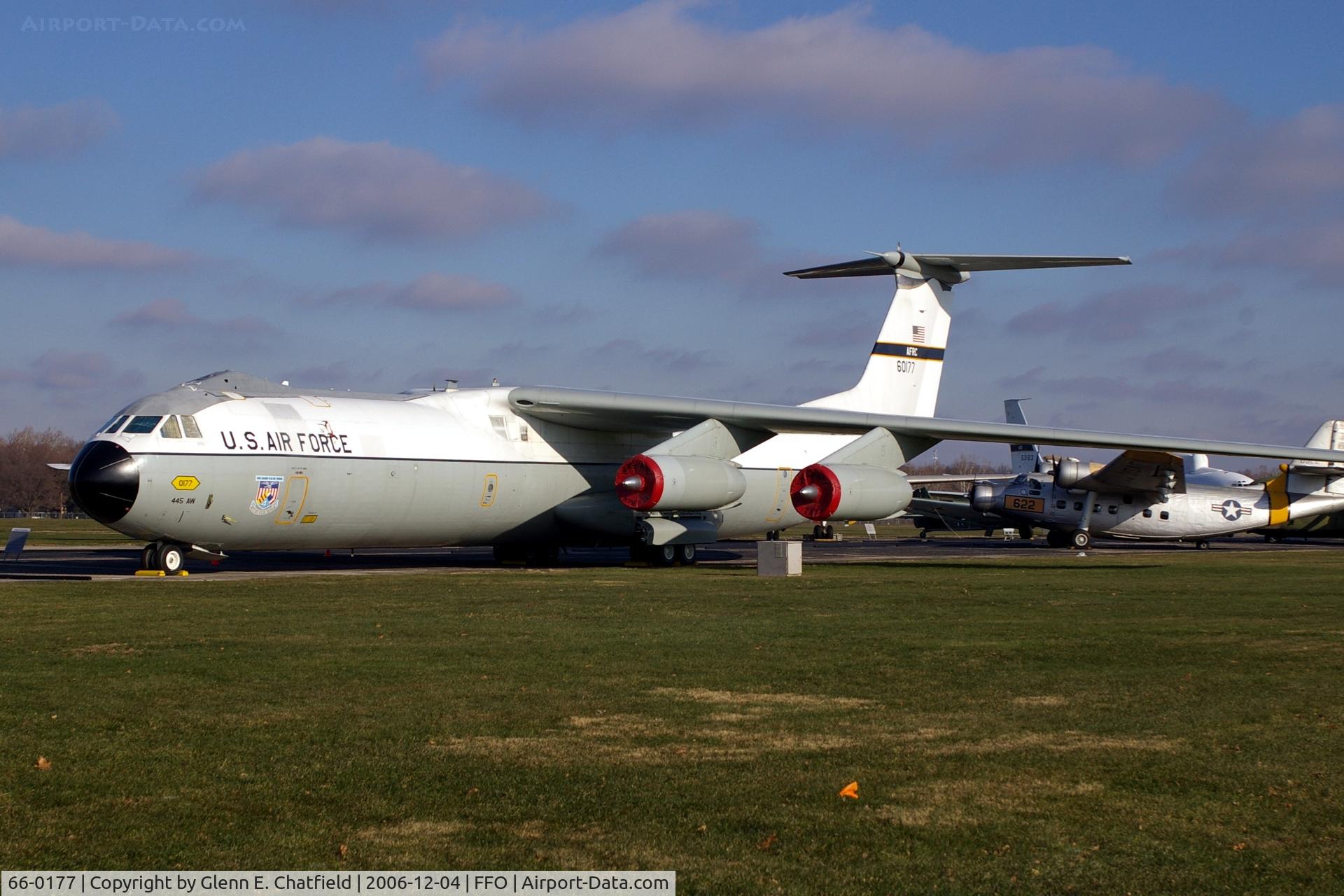 66-0177, 1966 Lockheed C-141C-LM Starlifter C/N 300-6203, C-141B that brought home Vietnam POWs at the National Museum of the U.S. Air Force