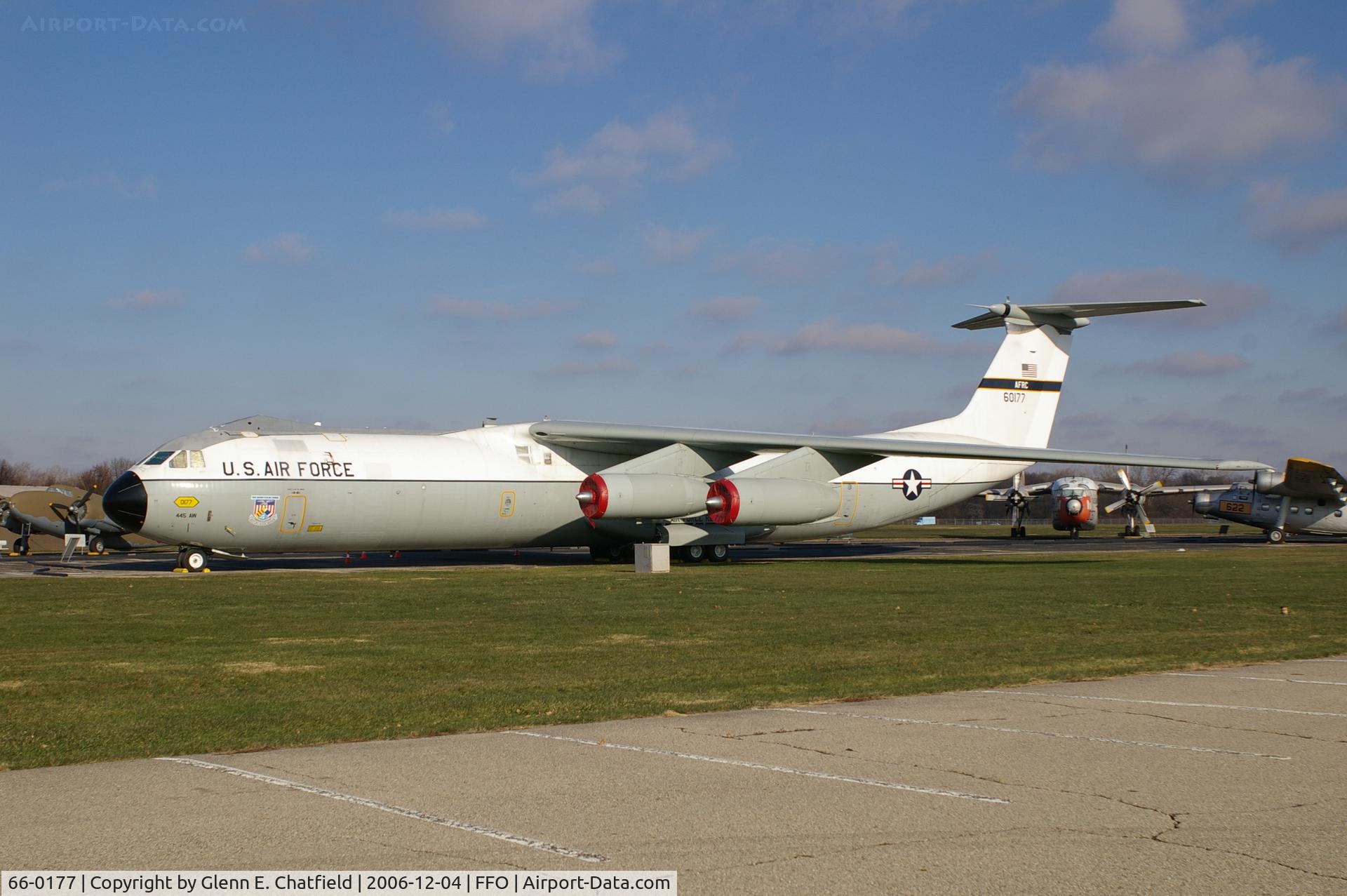 66-0177, 1966 Lockheed C-141C-LM Starlifter C/N 300-6203, C-141B that brought home Vietnam POWs at the National Museum of the U.S. Air Force