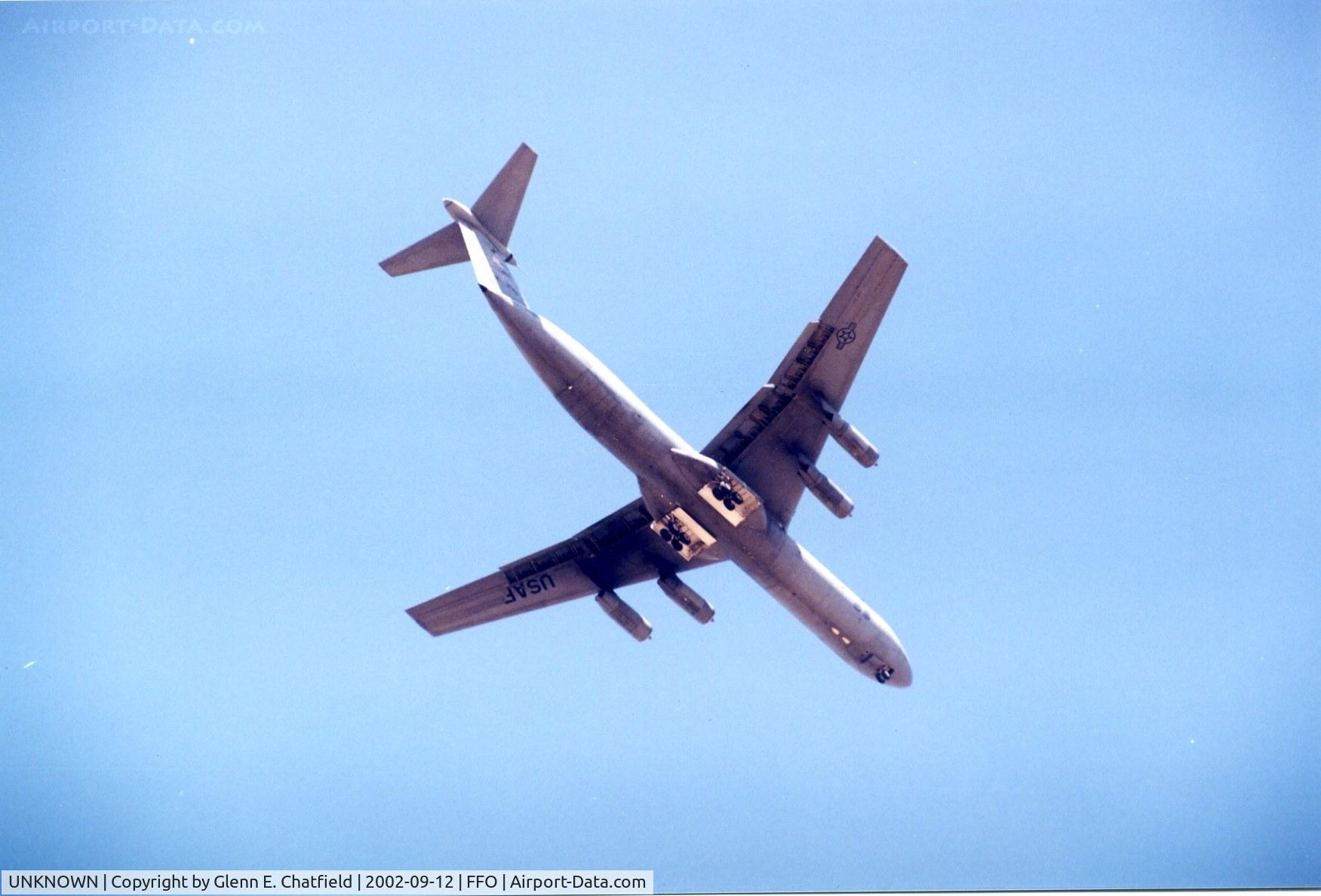 UNKNOWN, , C-141B flying over the National Musuem of the U.S. Air Force to land at Wright-Patterson AFB