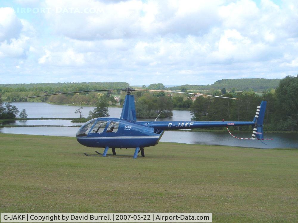 G-JAKF, 2005 Robinson R44 Raven II C/N 10866, Robinson R44 - Castle Howard, Yorkshire, UK