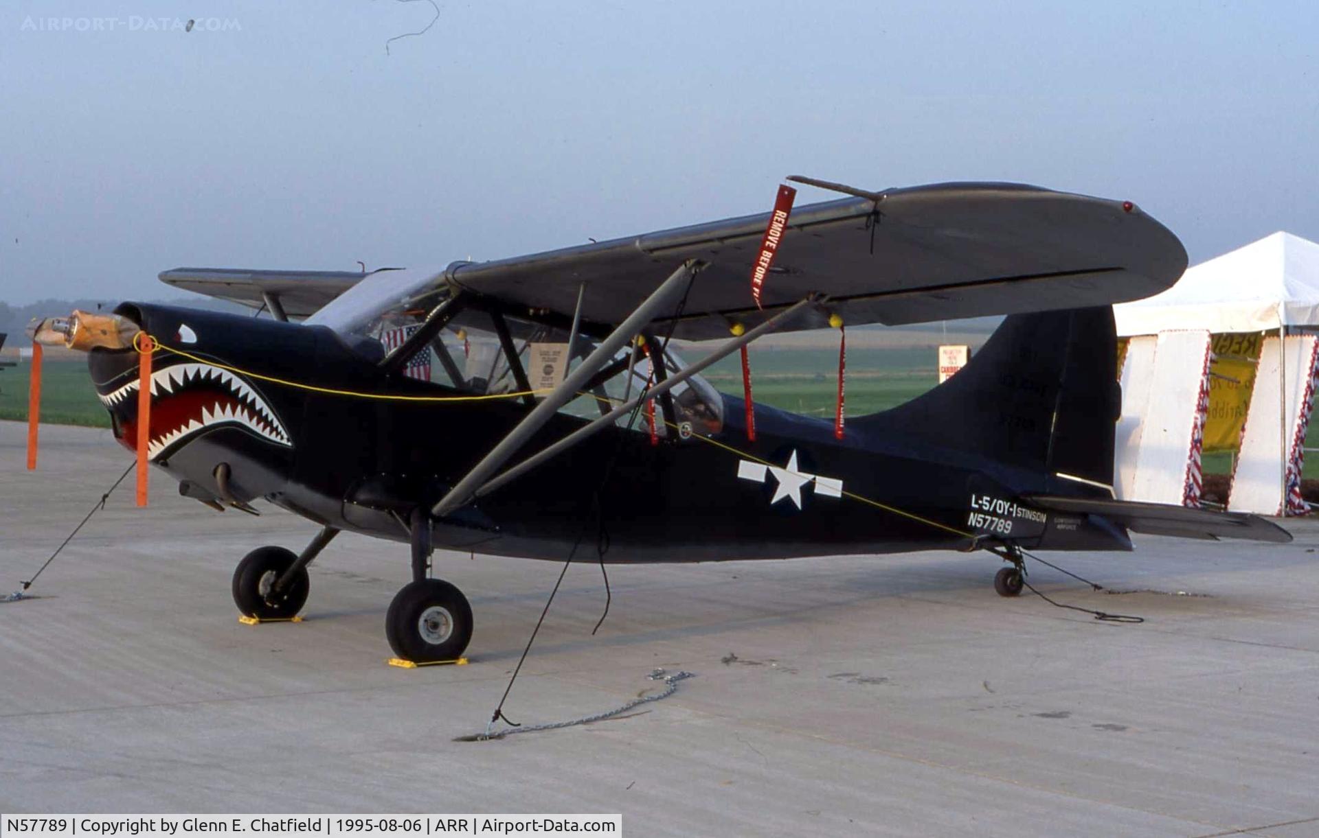 N57789, Stinson L-5 Sentinel C/N 76-272, L-5/OY-1 at the Freedom Flight