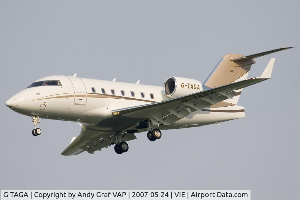G-TAGA, 2007 Bombardier Challenger 604 (CL-600-2B16) C/N 5659, CL-604