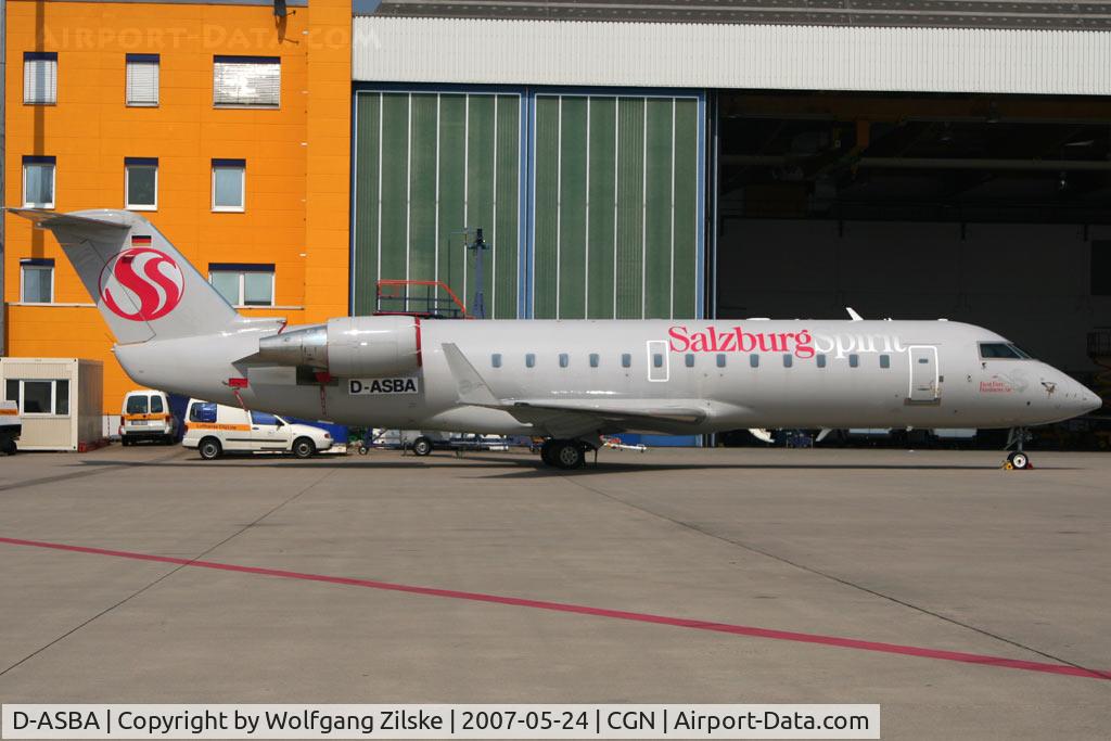 D-ASBA, 2004 Bombardier CRJ-200ER (CL-600-2B19) C/N 7990, Stored at CGN