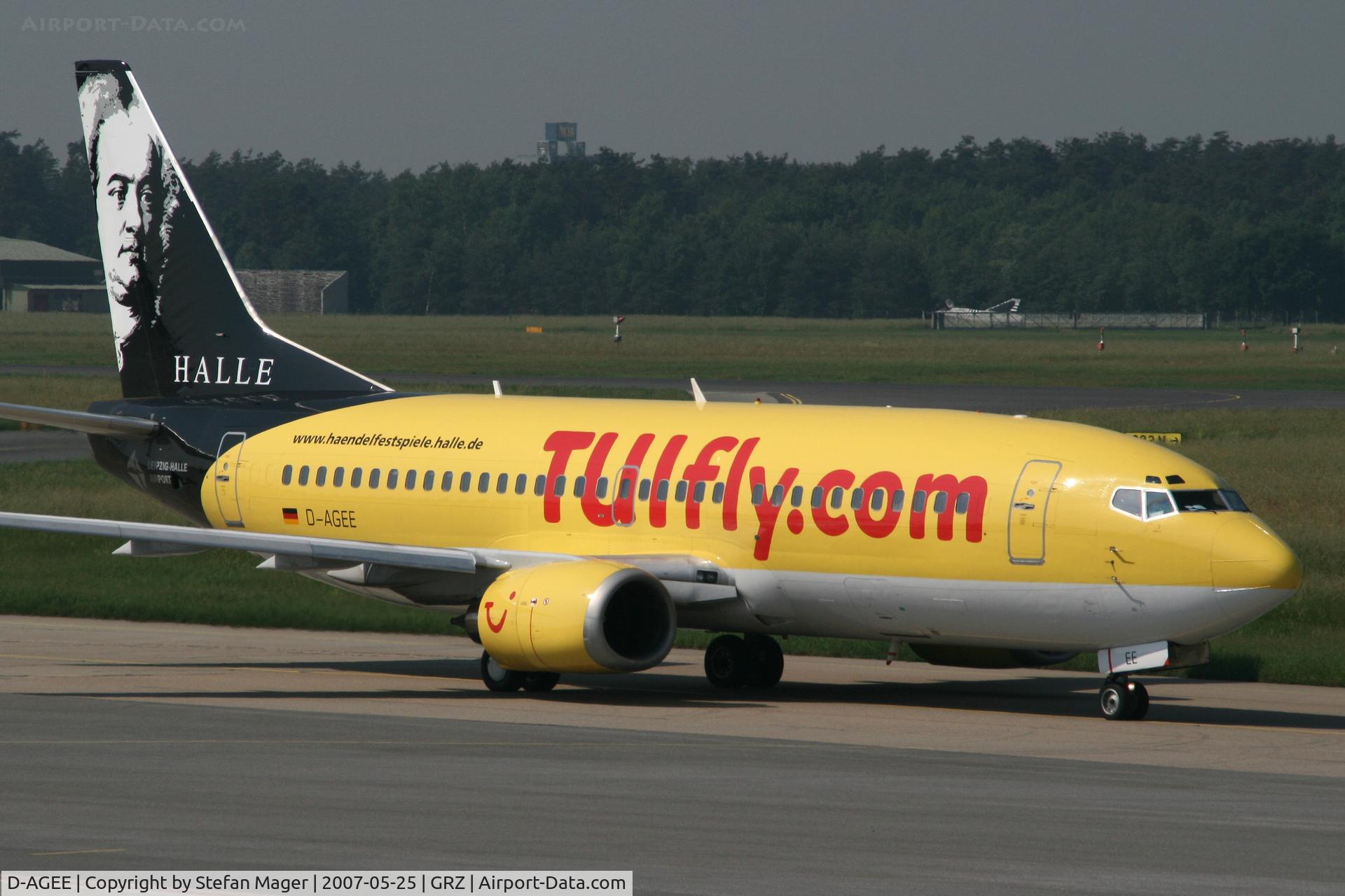 D-AGEE, 1988 Boeing 737-35B C/N 24238, TUIfly