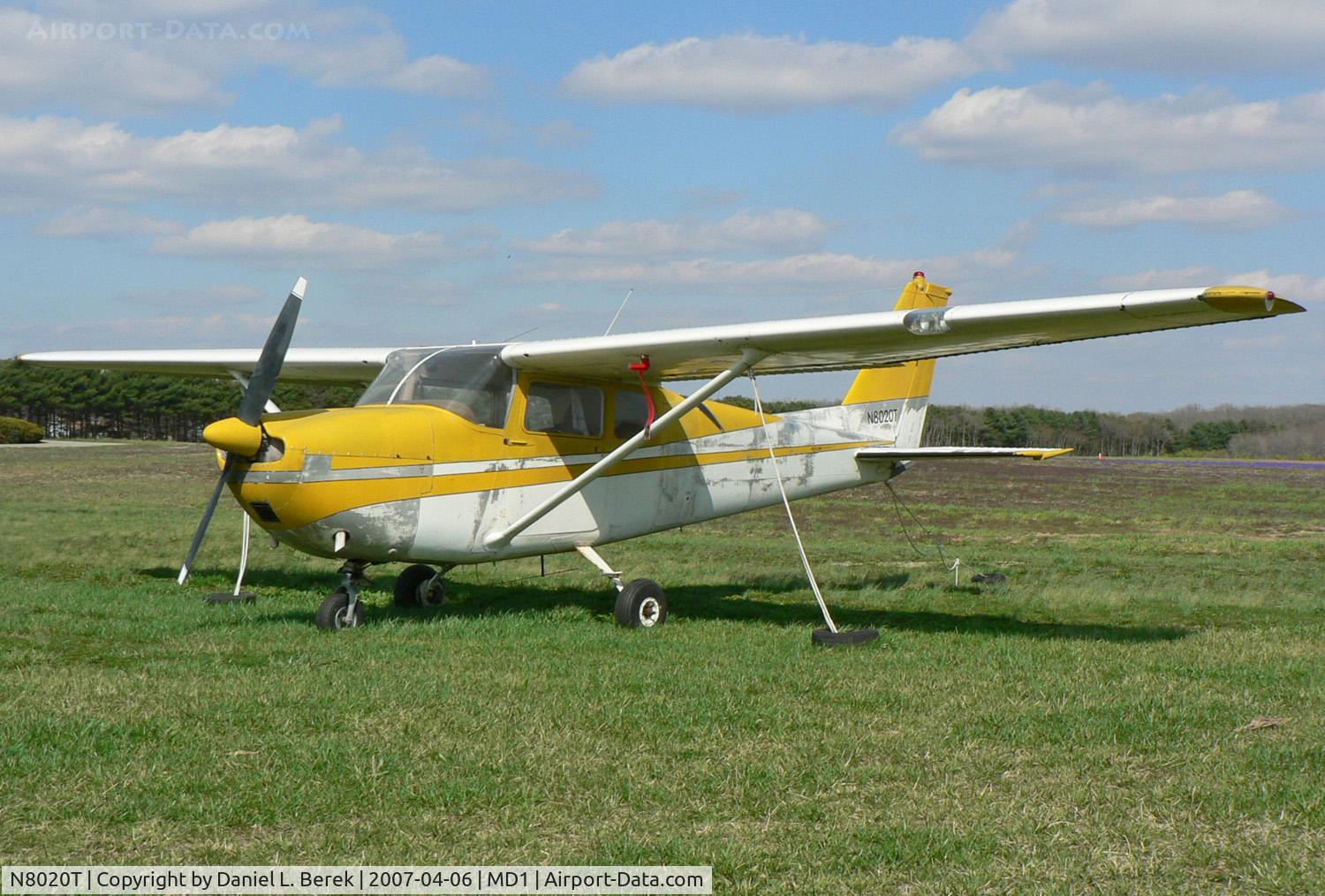N8020T, 1960 Cessna 175A Skylark C/N 56720, Venerable 1960 Skylark is in good company with other oldtimers at Massey Aerodrome.