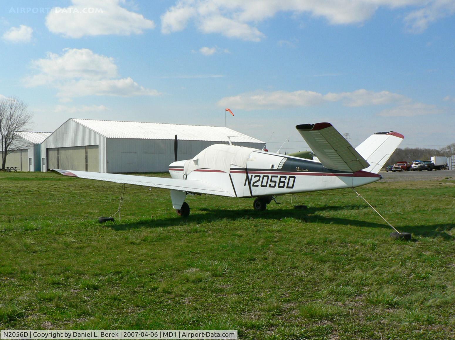 N2056D, 1953 Beech C35 Bonanza C/N D-3399, This Beech Bonanza is over a quarter century old - er, young!