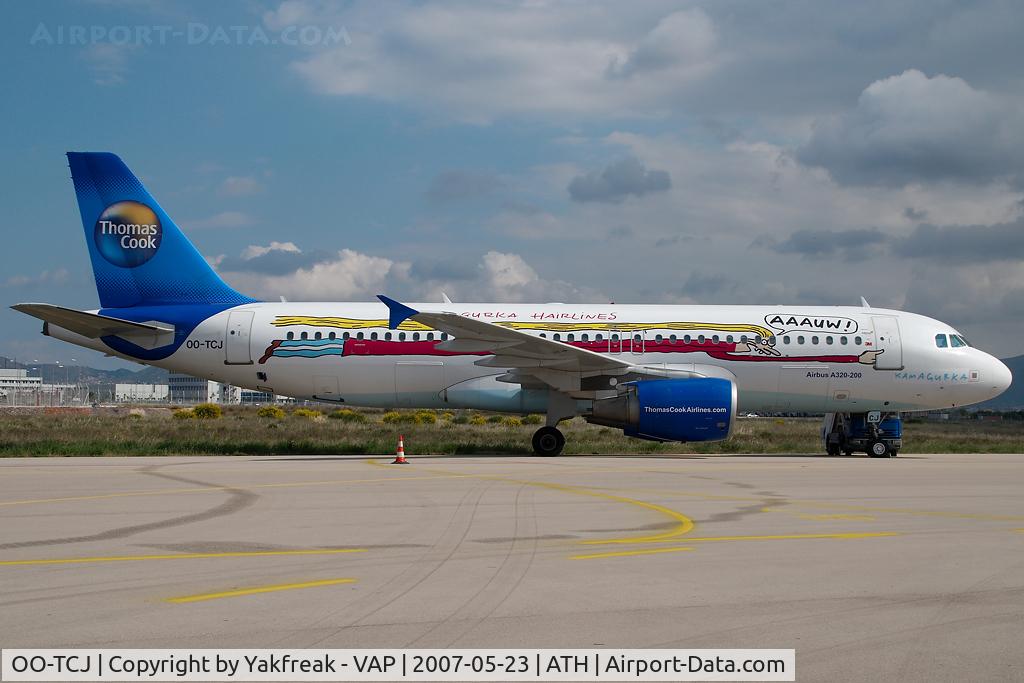 OO-TCJ, 2002 Airbus A320-214 C/N 1787, Thomas Cook Airbus 320