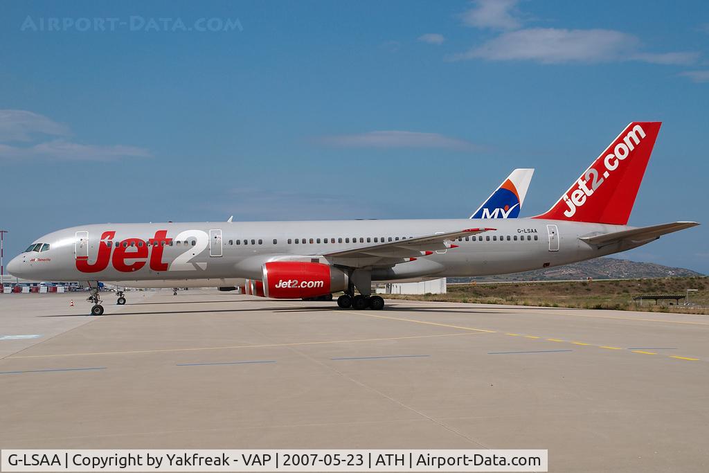 G-LSAA, 1988 Boeing 757-236 C/N 24122, Jet 2 Boeing 757-200