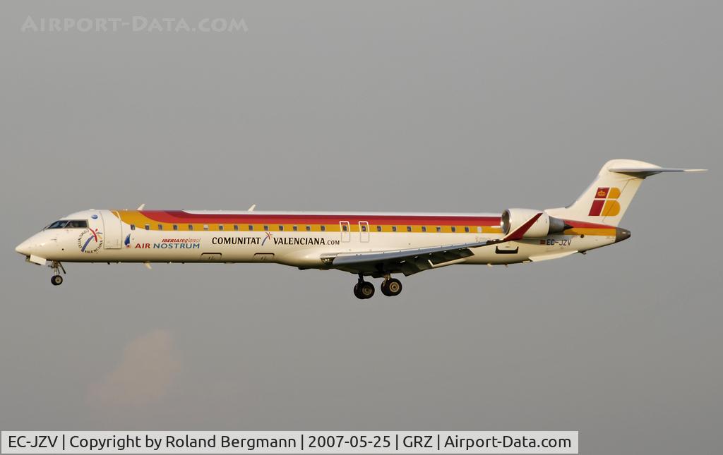 EC-JZV, 2007 Bombardier CRJ-900 (CL-600-2D24) C/N 15117, CRJ -900