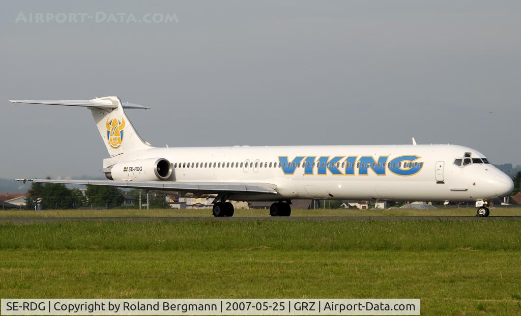 SE-RDG, 1989 McDonnell Douglas MD-83 (DC-9-83) C/N 49856/1675, MD-83
