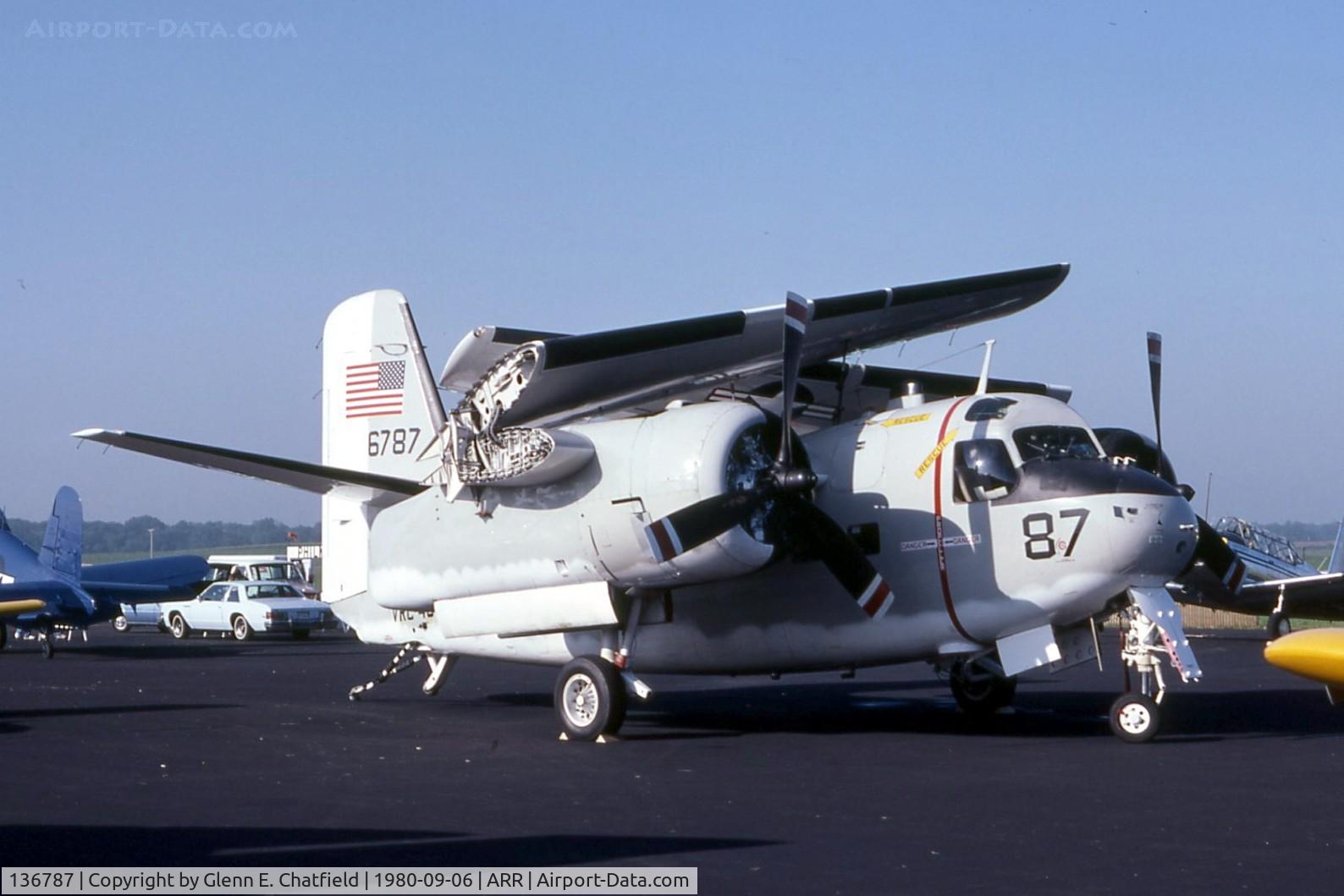 136787, Grumman C-1A Trader C/N 40, EC-1A at the air show