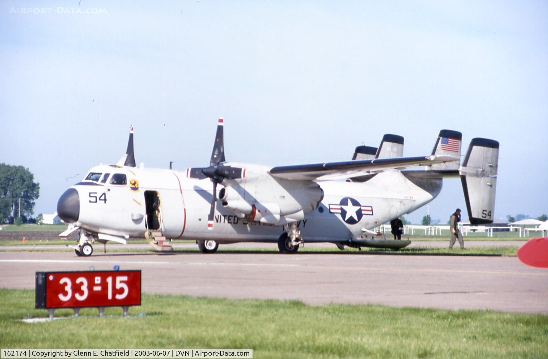 162174, Grumman C-2A Greyhound C/N 54, C-2A at the Quad Cities Air Show