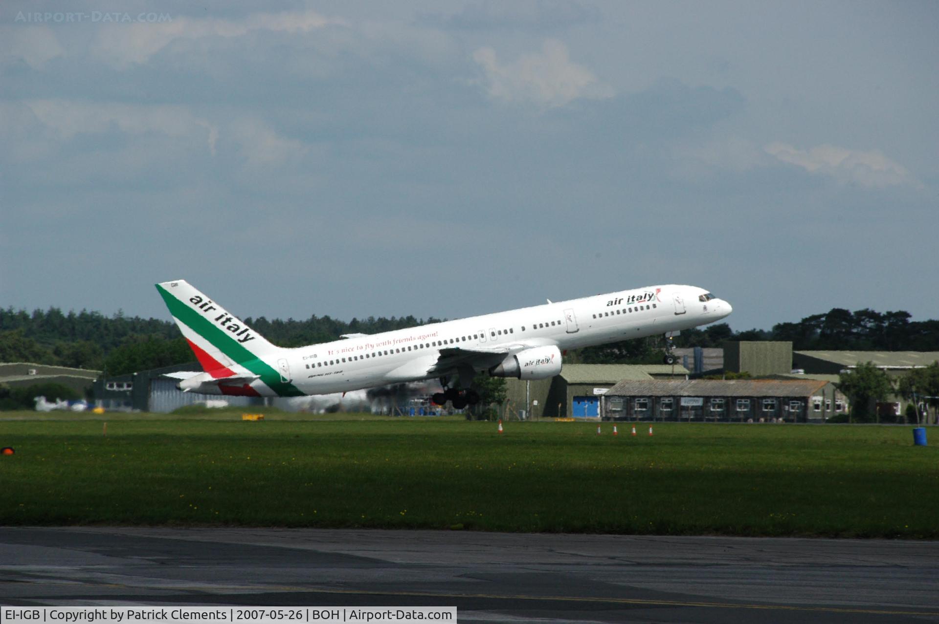 EI-IGB, 1990 Boeing 757-230/SF C/N 24738, AIR ITALY 757-230