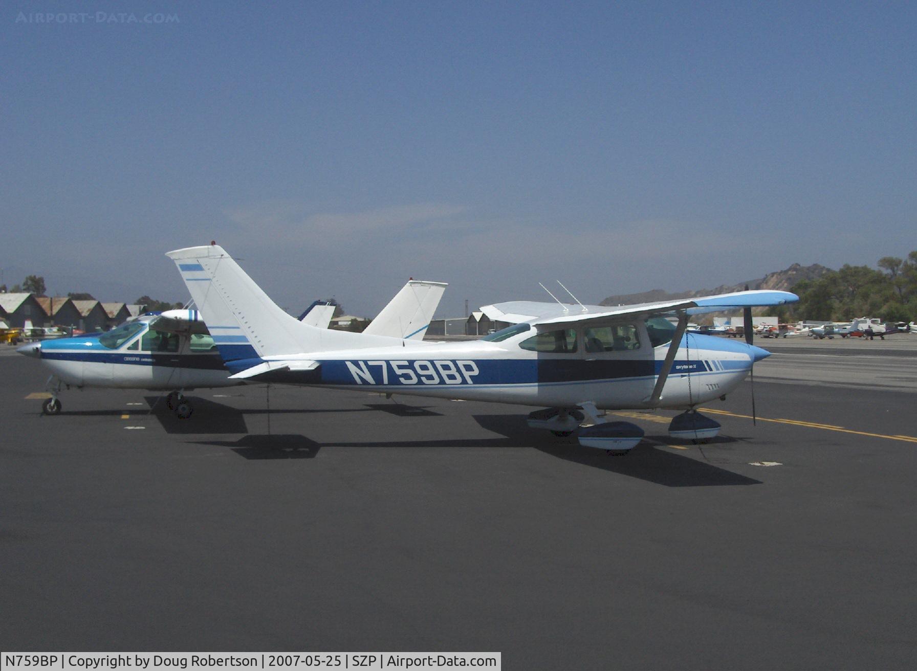 N759BP, 1977 Cessna 182Q Skylane C/N 18265865, 1977 Cessna 182Q SKYLANE, Continental O-470-U 230 Hp