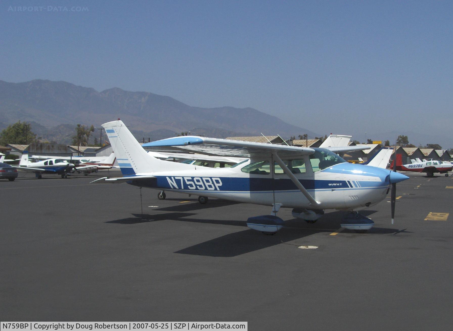 N759BP, 1977 Cessna 182Q Skylane C/N 18265865, 1977 Cessna 182Q SKYLANE, Continental O-470-U 230 Hp