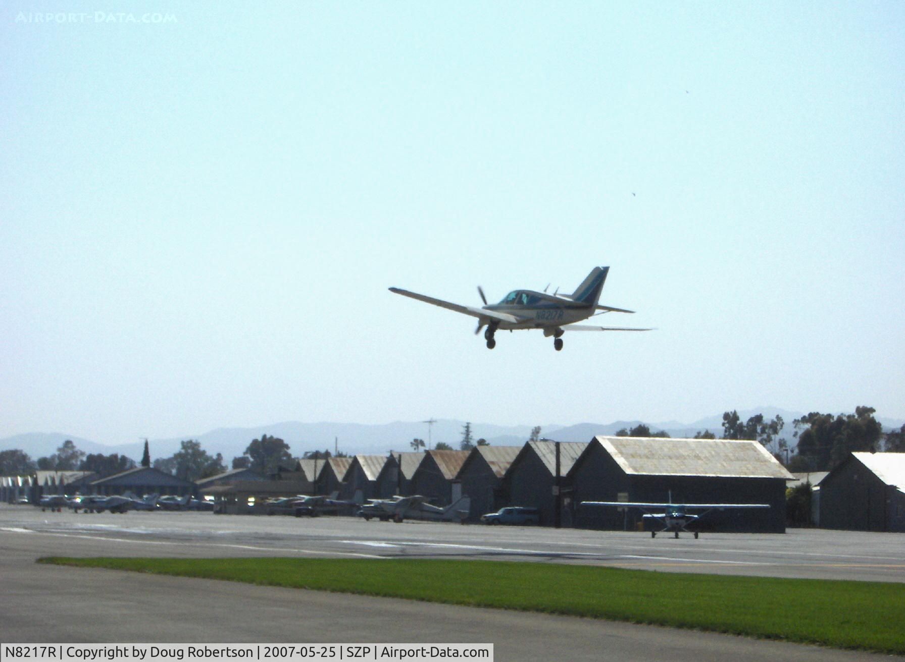 N8217R, 1972 Bellanca 17-30A Viking C/N 30419, 1972 Bellanca 17-30A VIKING, Continental IO-520 300 Hp, 'The Phoenix Flight' aerial dignified, approved scattering of cremains, landing Rwy 22