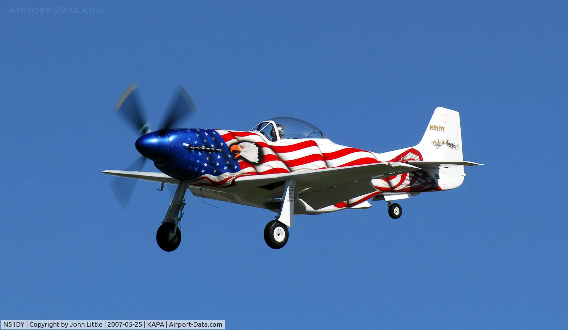 N51DY, 2005 Papa 51 Thunder Mustang C/N DITM019, Great Paint Job on 