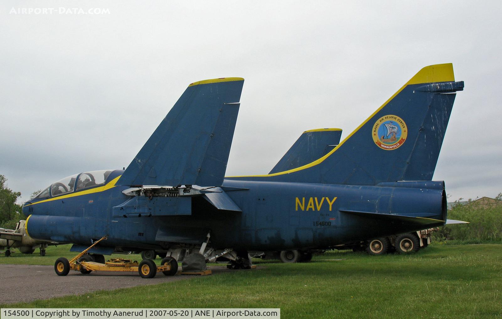 154500, LTV TA-7C Corsair II C/N B-140, Ling Temco-Vought TA-7C Corsair, American Wings Museum, BuNo 154500