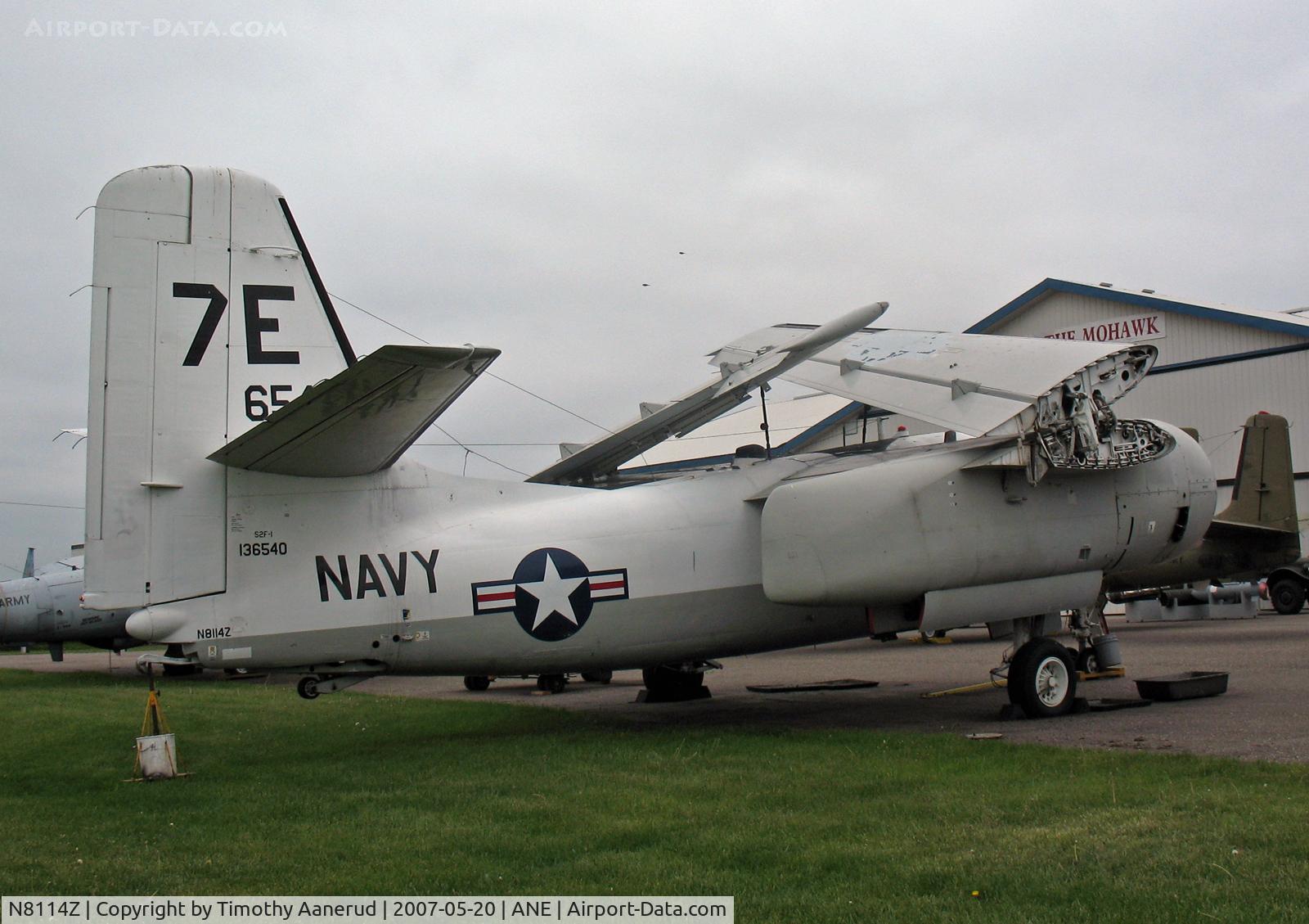 N8114Z, 1957 Grumman S2F-1 Tracker C/N 449, Grumman S2F-1 Tracker, American Wings Museum, BuNo 136540