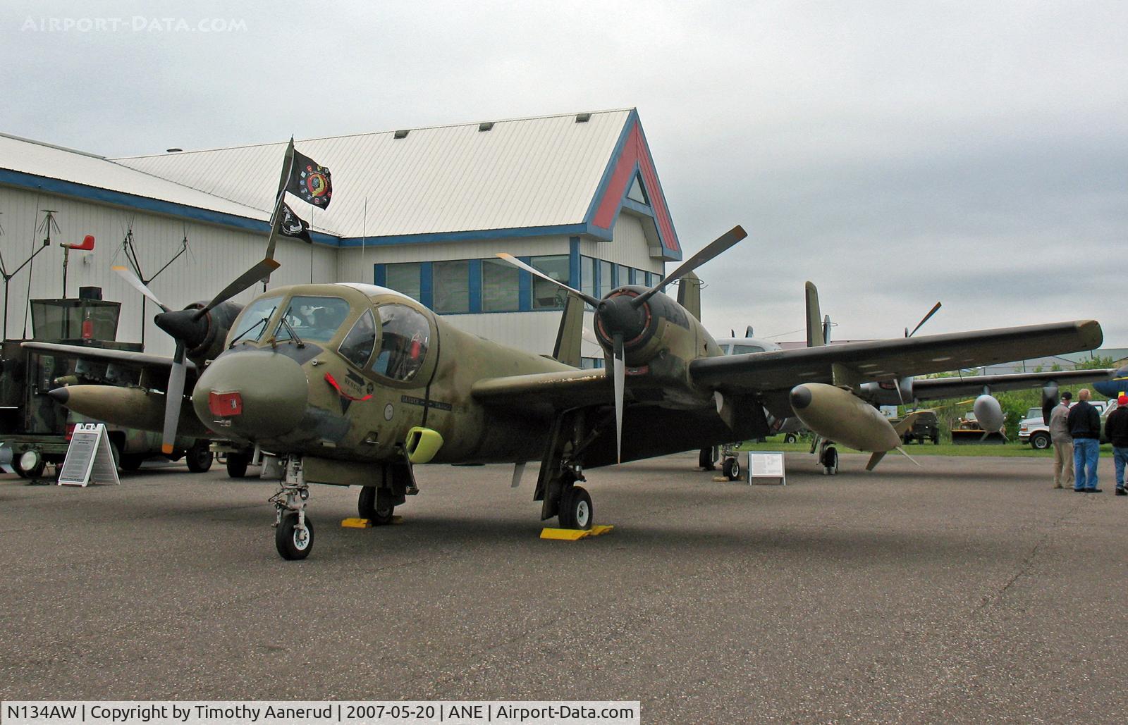 N134AW, 1969 Grumman OV-1C Mohawk C/N 140C, Grumman OV-1C, American Wings Museum, 68-15936