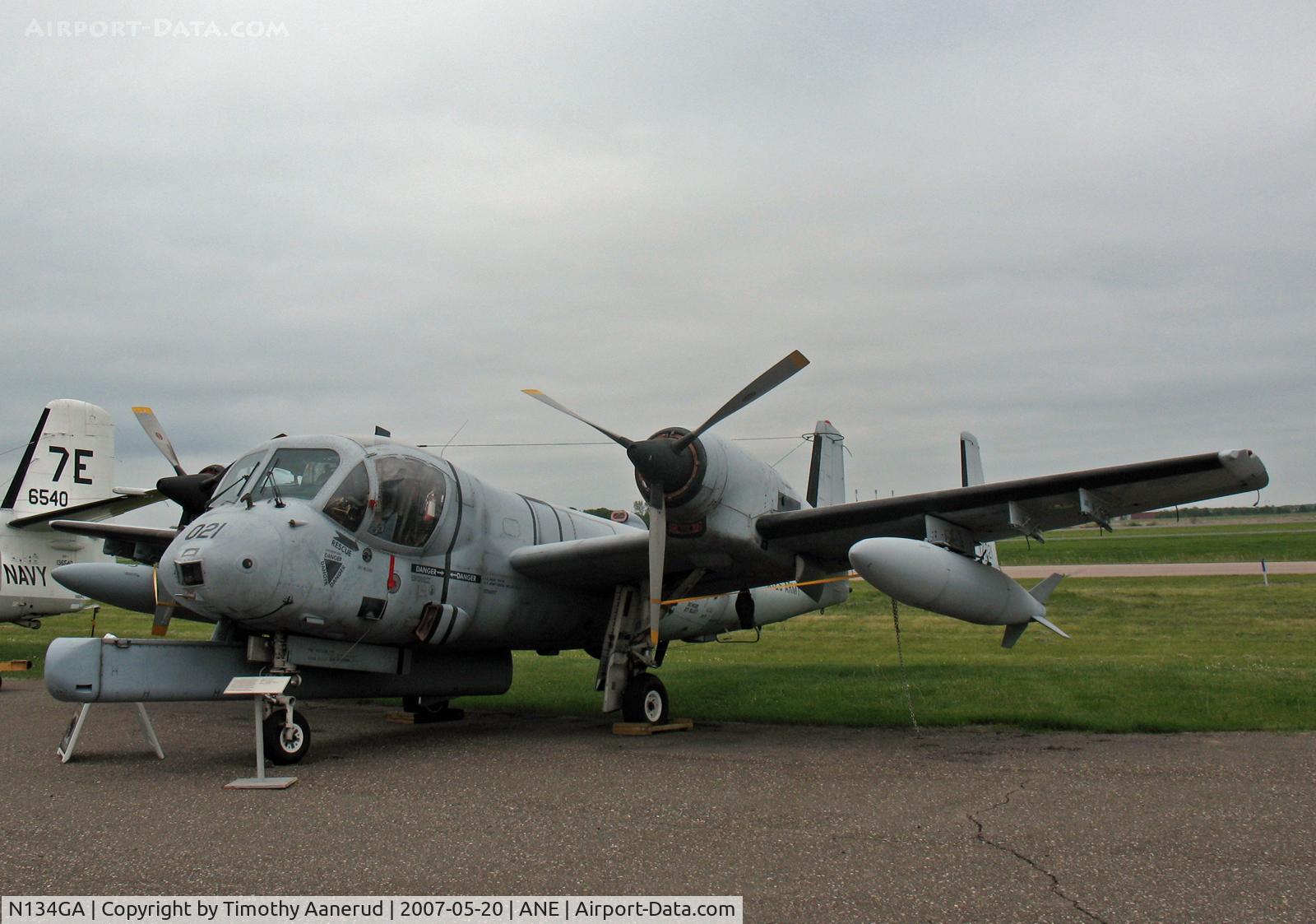 N134GA, 1960 Grumman OV-1A Mohawk C/N 35A, Grumman OV-1A Mohawk, American Wings Museum, 69-17021