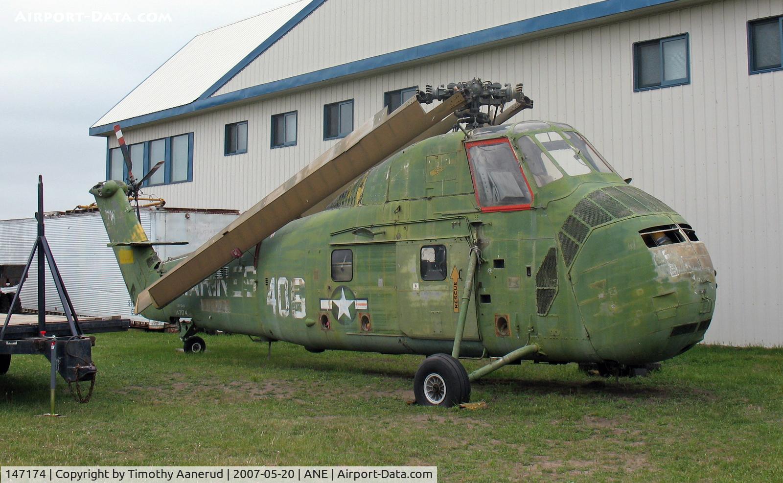 147174, Sikorsky UH-34D Seahorse C/N 58-1115, Sikorsky HUS-1 Seahorse, American Wings Museum, BuNo 147174
