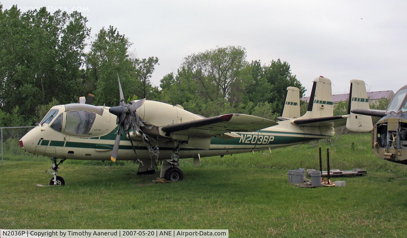 N2036P, 1963 Grumman OV-1A Mohawk C/N 58A, Grumman OV-1 Mohawk, American Wings Museum