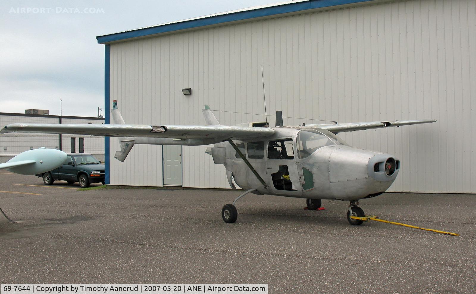 69-7644, Cessna O-2A Super Skymaster Super Skymaster C/N 337M-0442, Cessna O-2A, American Wings Museum, 69-7644