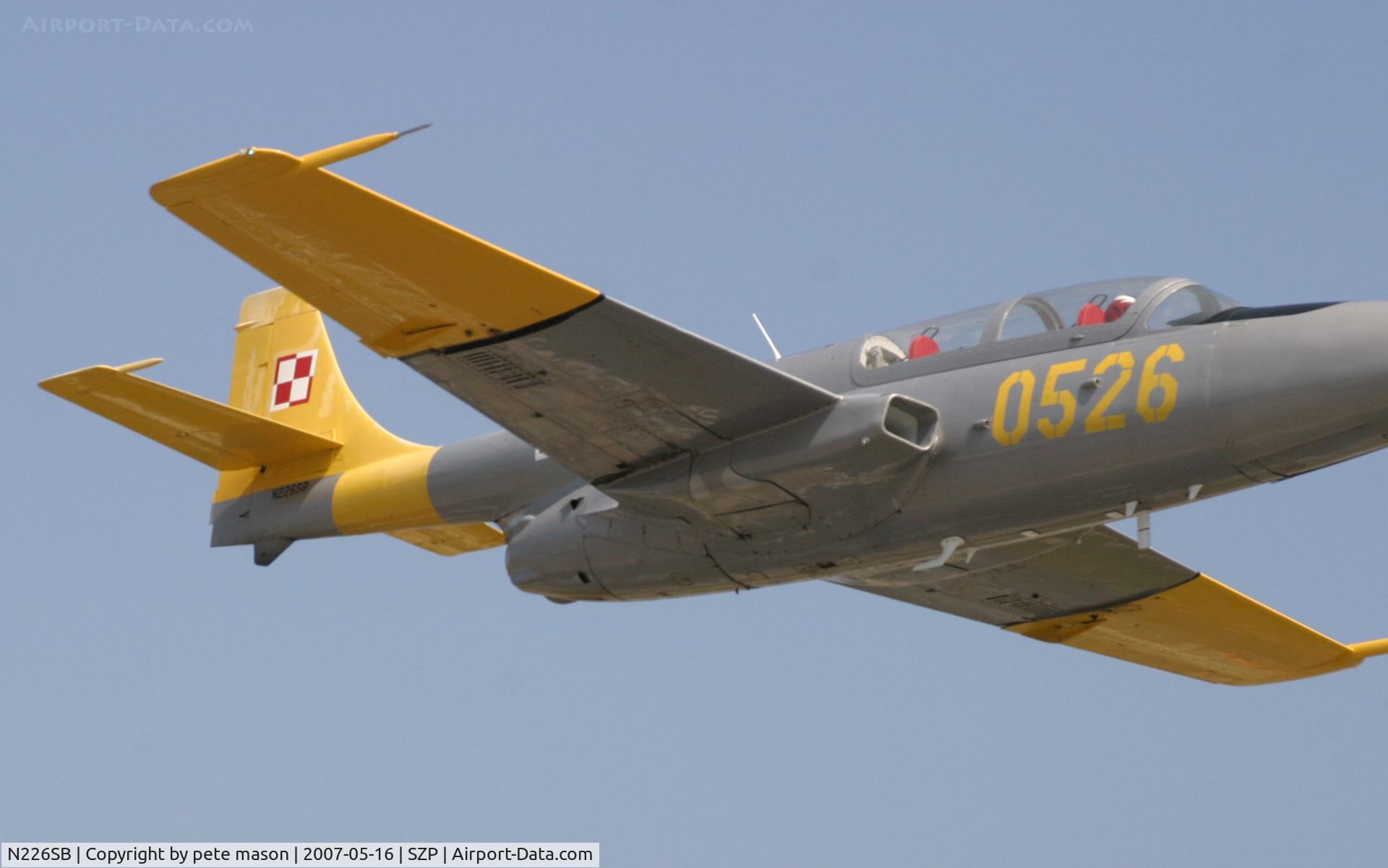 N226SB, 1970 PZL-Mielec TS-11 Iskra C/N IH-0526, iskra