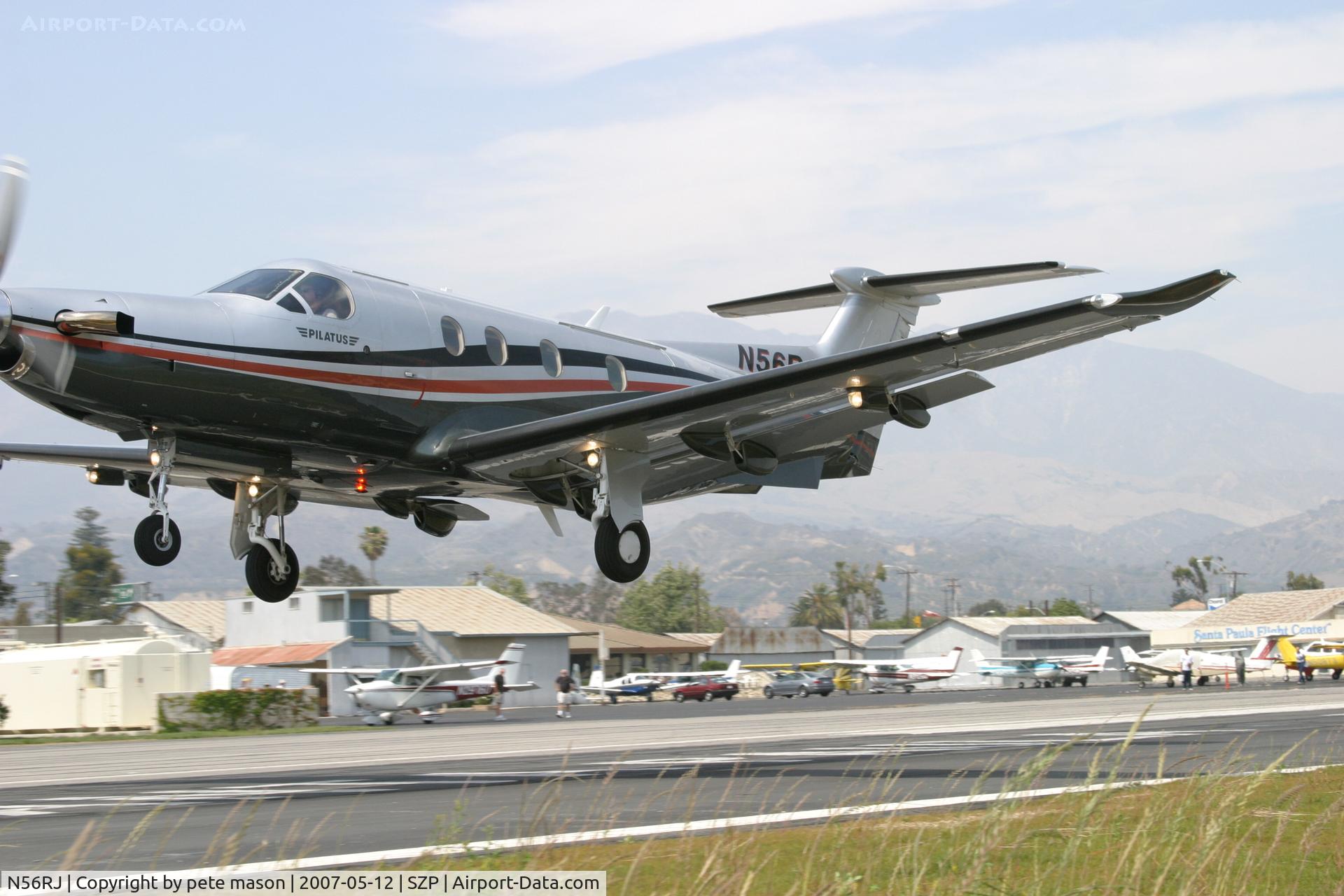 N56RJ, 2006 Pilatus PC-12/47 C/N 758, Vr