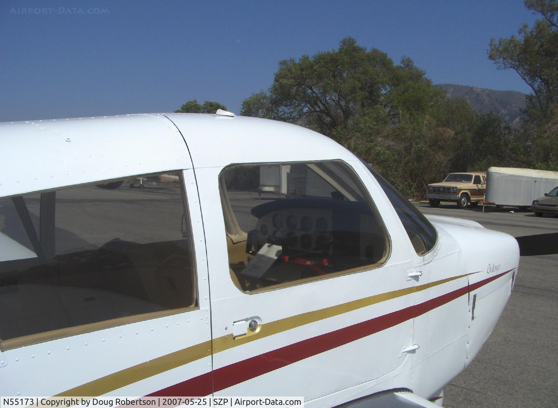 N55173, 1973 Piper PA-28-180 Archer C/N 28-7305327, 1973 Piper PA-28-180 CHALLENGER, Lycoming O&VO-360 180 Hp, panel