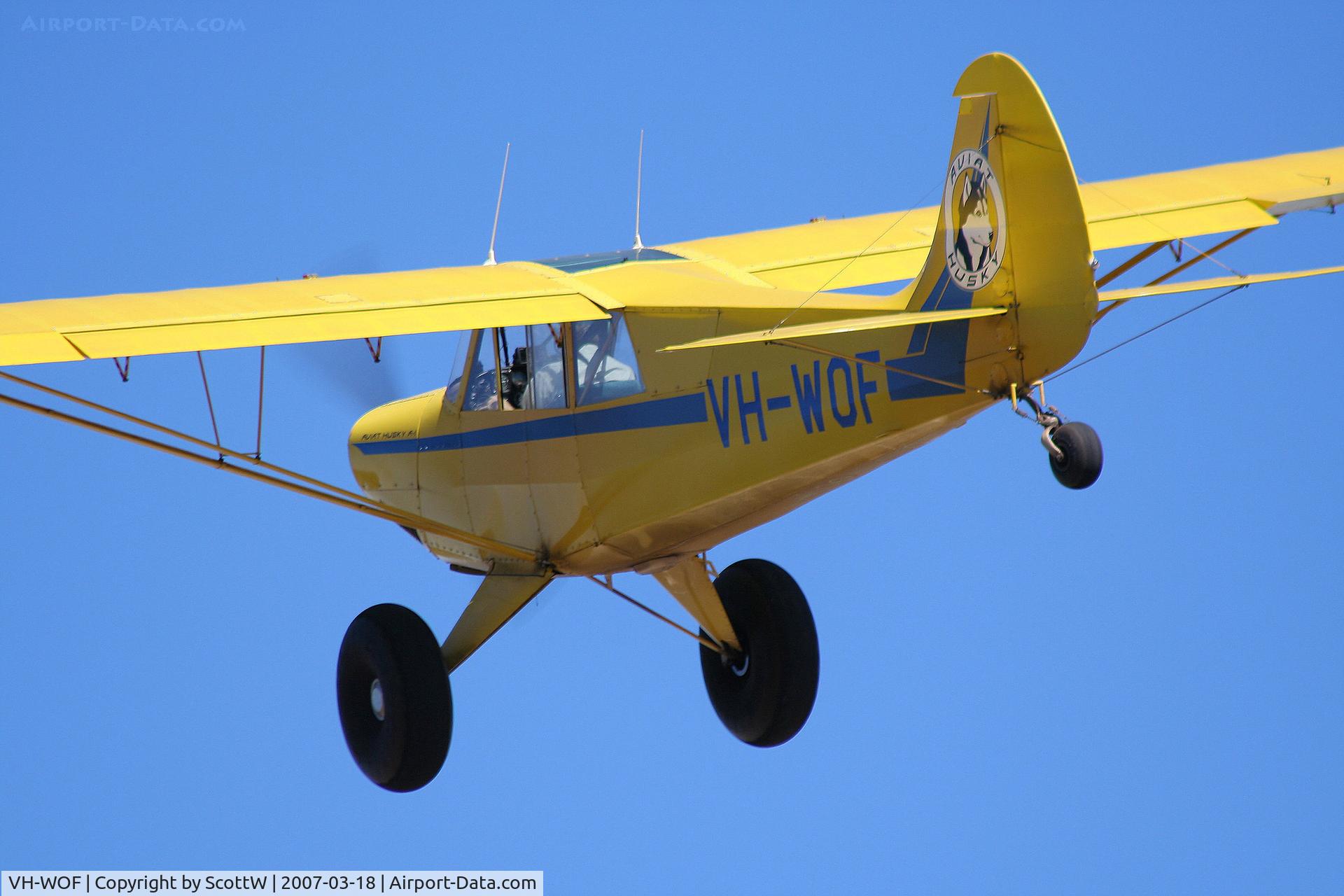 VH-WOF, 1996 White International Inc A-1 C/N 1303, image taken at Toowoomba