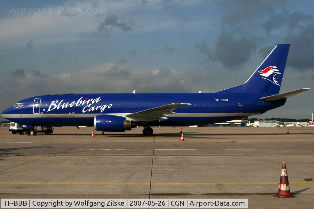 TF-BBB, 1996 Boeing 737-46JF C/N 28334, visitor