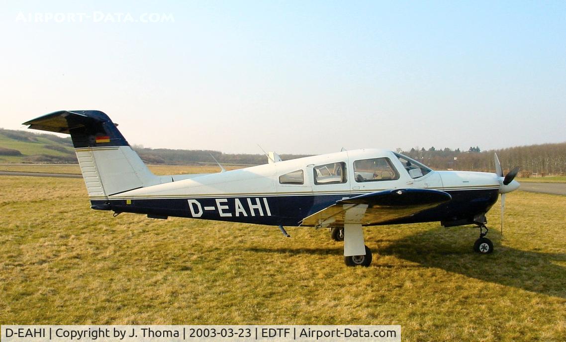 D-EAHI, Piper PA-28RT-201 Arrow IV Arrow IV C/N 28R-7918222, Piper PA-28RT-201 Arrow IV