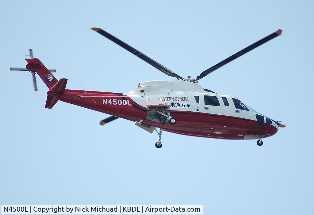 N4500L, 2006 Sikorsky S-76C C/N 760649, Nice S-76 landing on Juliet