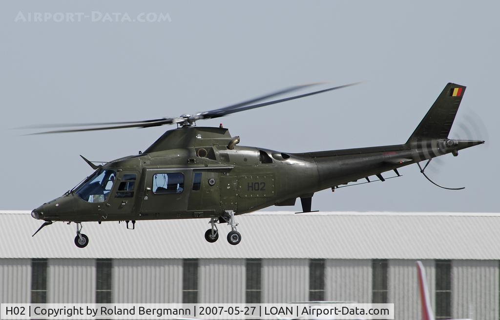 H02, 1991 Agusta A-109BA C/N 0302, Agusta A109