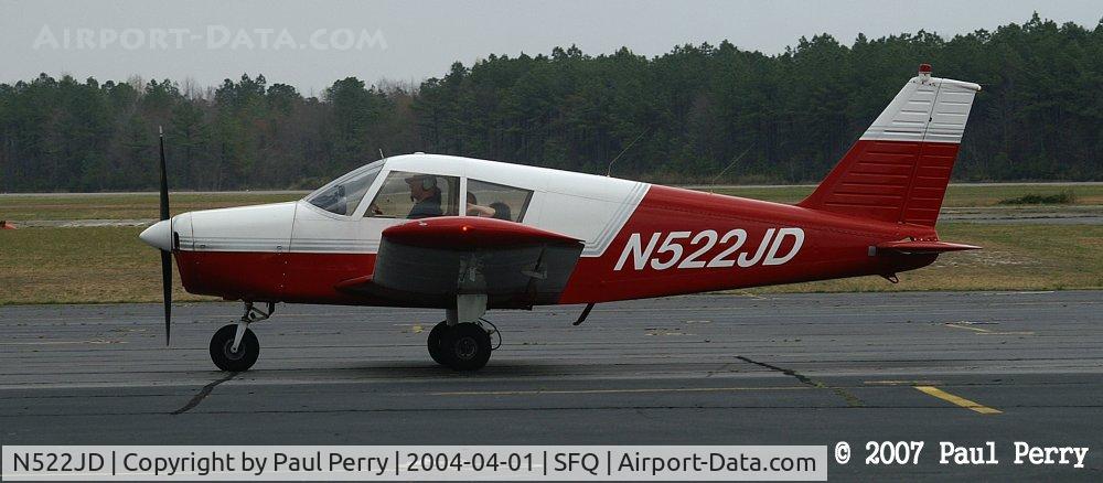 N522JD, 1970 Piper PA-28-140 Cherokee C/N 28-26468, Looks like the whole family packed in for the trip