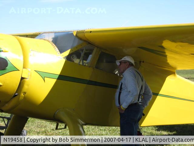 N19458, 1938 Cessna C-38 Airmaster C/N 411, Good memories...