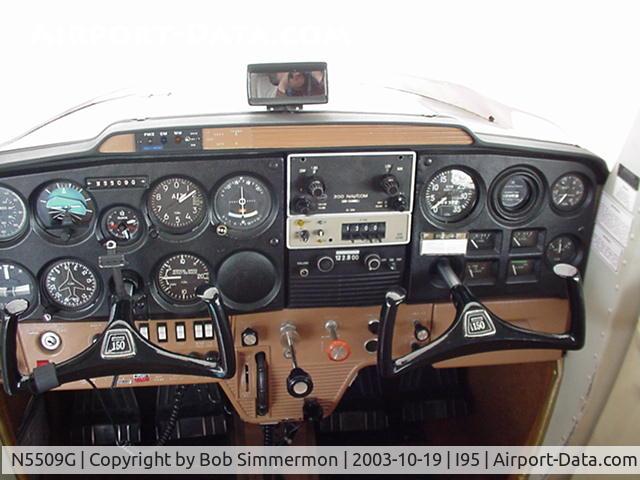 N5509G, 1969 Cessna 150J C/N 15071009, Panel